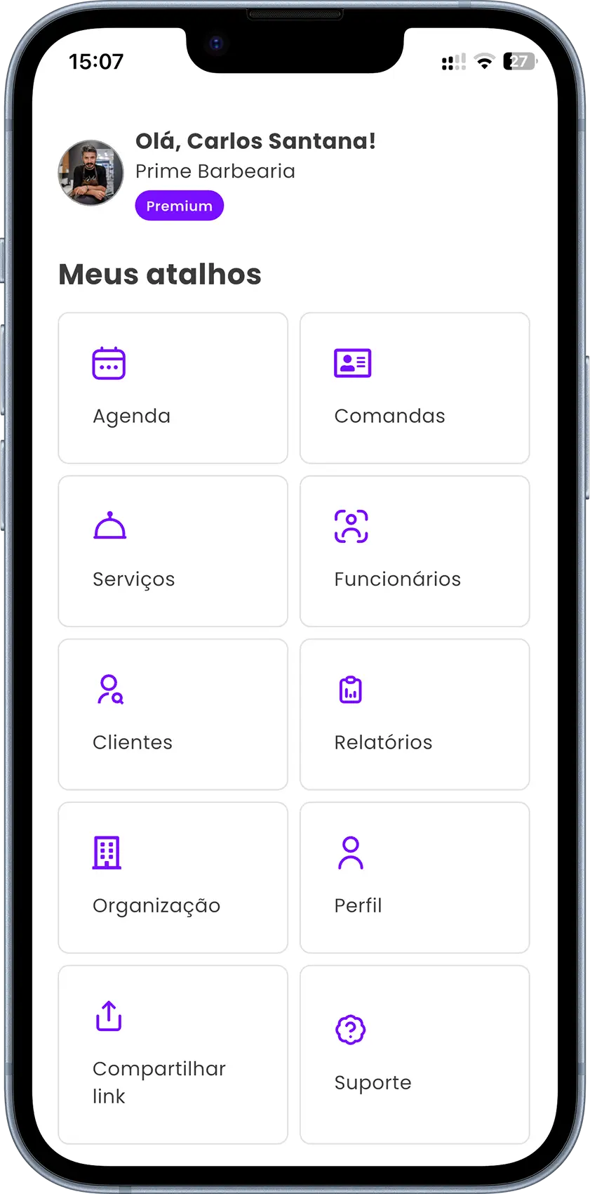 Agendaê App Interface